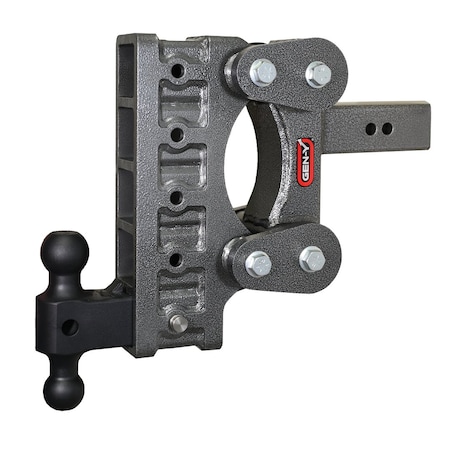 Gen-Y Hitch The BOSS TORSION-FLEX 2.5 Shank 9 Drop 2.4K TW 21K Hitch & GH-061 Dual-Ball GH-1315